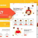 Frenzy - Food Delivery & Restaurant Elementor Template Kit