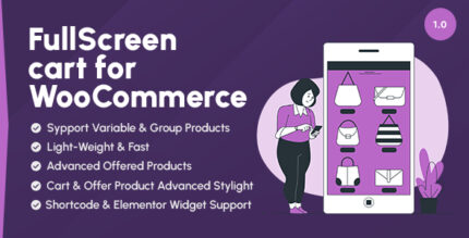 Full Screen Interactive Cart For WooCommerce