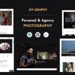 Genphy - Photography WordPress Theme