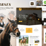 Horrses - Equestrian & Horse Riding Club Elementor Template Kit