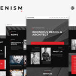 INGENISM - Architectural Design Agency Elementor Template Kit