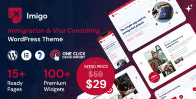 Imigo - Immigration and Visa Consulting WordPress Theme