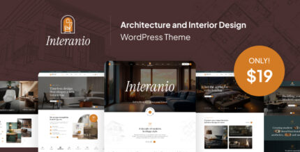 Interanio - Architecture and Interior Design WordPress Theme