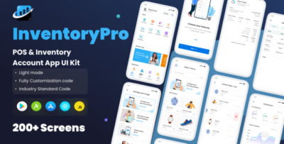 InventoryPro - POS & Inventory Account App React Native CLI Ui Kit