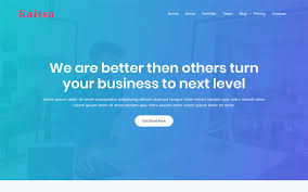 Kaissa - One Page Digital Agency WordPress Theme