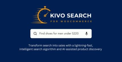 Kivo Search - AI-powered lightning-fast product search for WooCommerce