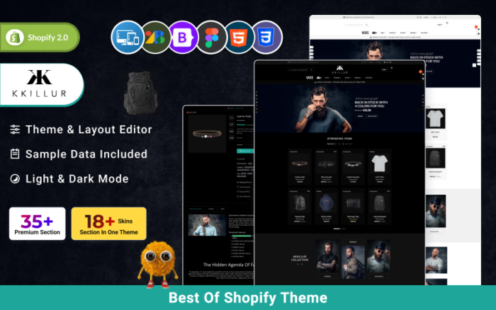 Kkillur Black Mega Fashion Shopify Premium Responsive Theme