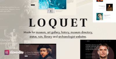 Loquet - Museum & History Theme