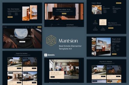 Mantsion - Real Estate Elementor Template Kit