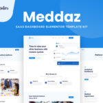 Meddaz - SaaS Medical Elementor Template Kit