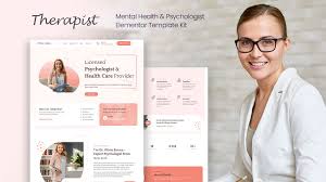 Mindity - Psychologist Teraphist Elementor Template Kit