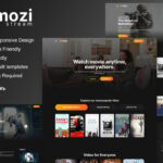 Mozi - Movie Streaming Service Elementor Template Kit