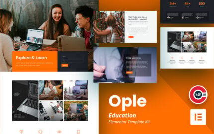 Ople - Education Template - Elementor Kit