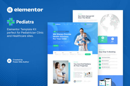 Pediatra – Pediatrician Clinic & Healthcare Elementor Template Kit