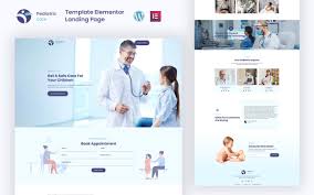 Pediatric Сare - Landing page Elementor Kit