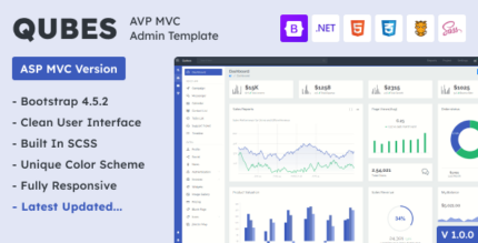 Qubes - Multipurpose ASP MVC Admin Template