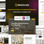 Roovi - Home Improvement Elementor Template Kit