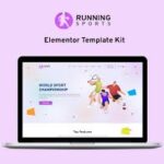 Running Sports - Sports Ready to Use Elementor Kit