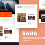 Saha - Construction Elementor Kit