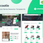 Scootie - Bike & Scooter Rental Elementor Template Kit