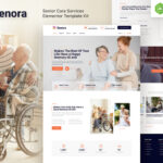 Senora - Senior Care Services Elementor Template Kit