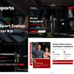 Seporta - Gym & Fitness Elementor Template Kit