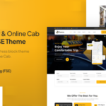 Taxico - Taxi Company & Online Cab Service FSE WordPress Theme