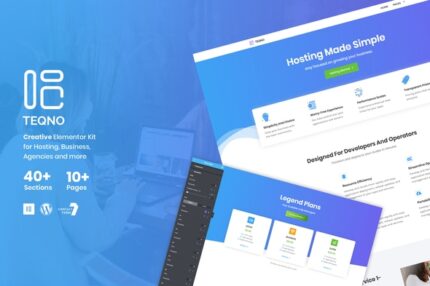 Teqno - Tech Agency Elementor Template Kit