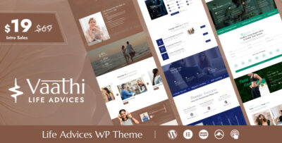 Vaathi - Life Coach & Mentor WordPress Theme