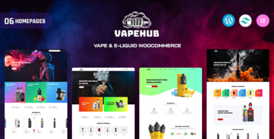 Vapohub - Vape & E-Liquid WooCommerce Theme