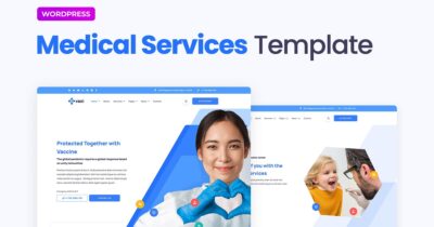 Vaxi – Covid- Vaccination & Health Services Elementor Template Kit