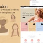 Wadon - Coaching & Women Courses Elementor Template Kits(m)