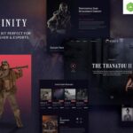 Winity - Game Publisher & eSports Elementor Template Kit