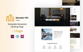 Wonder Hill - Hotel Services Elementor Landing Page(m)