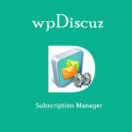WpDiscuz - Subscription Manager v7.0.5