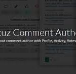WpDiscuz – Comment Author Info  v7.0.14