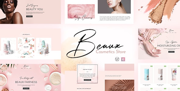 Beaux - Cosmetics Shop WordPress Theme Beaux - Cosmetics Shop WordPress Theme