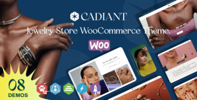 cadiant jewelry store wordpress theme