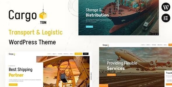 Cargoton - Transport & Logistic WordPress Theme Cargoton - Transport & Logistic WordPress Theme