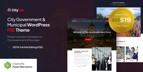 cityvile---city-government-municipal-fse-wordpress-theme.png Cityvile - City Government & Municipal FSE WordPress Theme - Image 1