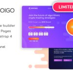 Cryptoigo - Cryptocurrency WordPress Theme With Elementor Page Builder