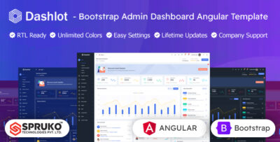 dashlot bootstrap admin dashboard angular template