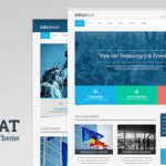 Diplomat | Political Campaign, Party, Blog Responsive WordPress Theme v1.1.7
