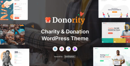 Donority - Charity & Donation WordPress Theme