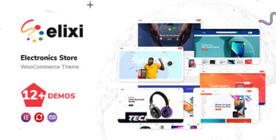 Elixi - Electronics WordPress Theme for WooCommerce WordPress Theme