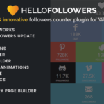 Hello Followers - Social Counter Plugin for WordPress v3.8.3