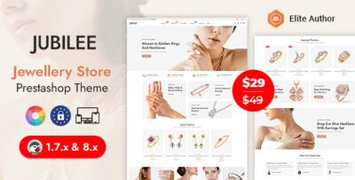 jubilee handmade jewelry store prestashop responsive theme