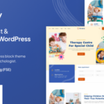 Kinderly - Child Therapist & Psychologist FSE WordPress Theme