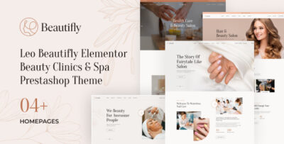 leo beautifly elementor beauty clinics spa prestashop theme 1