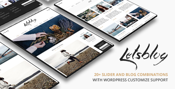 lets-blog-creative-html-template.png Lets Blog - Creative HTML Template - Image 1